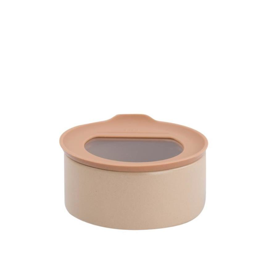 Neoflam Fika One Seramik 1000 Ml Pembe Saklama Kabı