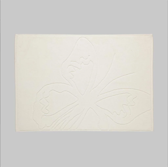 Sarev Eletra 50x70 Cm Ekru Ayak Havlusu - Güzel Home - Ayak Havlusu