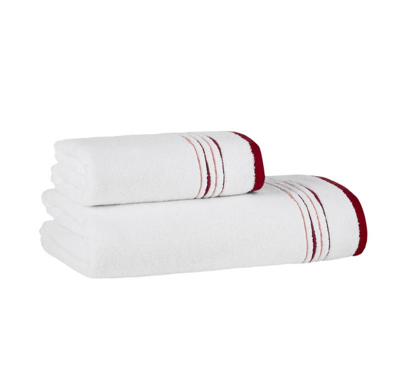 Sarev Nico 50x90 Cm Bordo Havlu