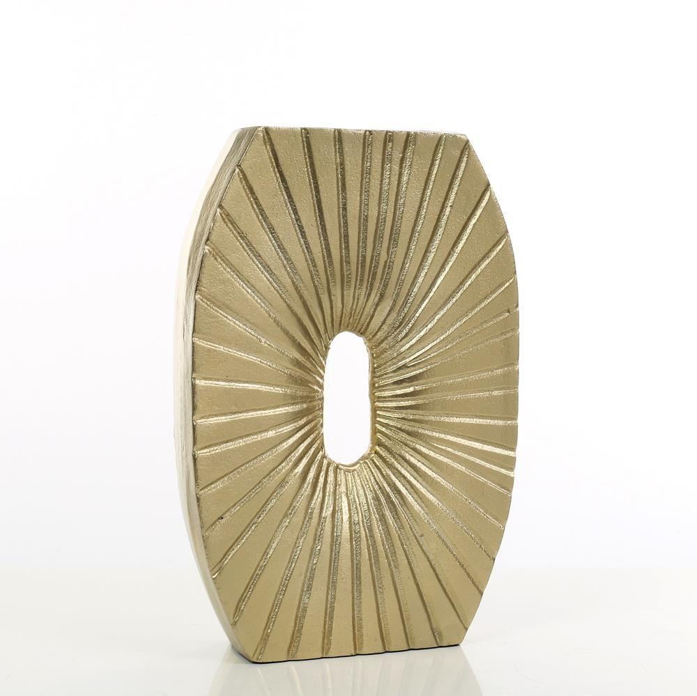 Vitale Gold 31x21x6 Cm Vazo