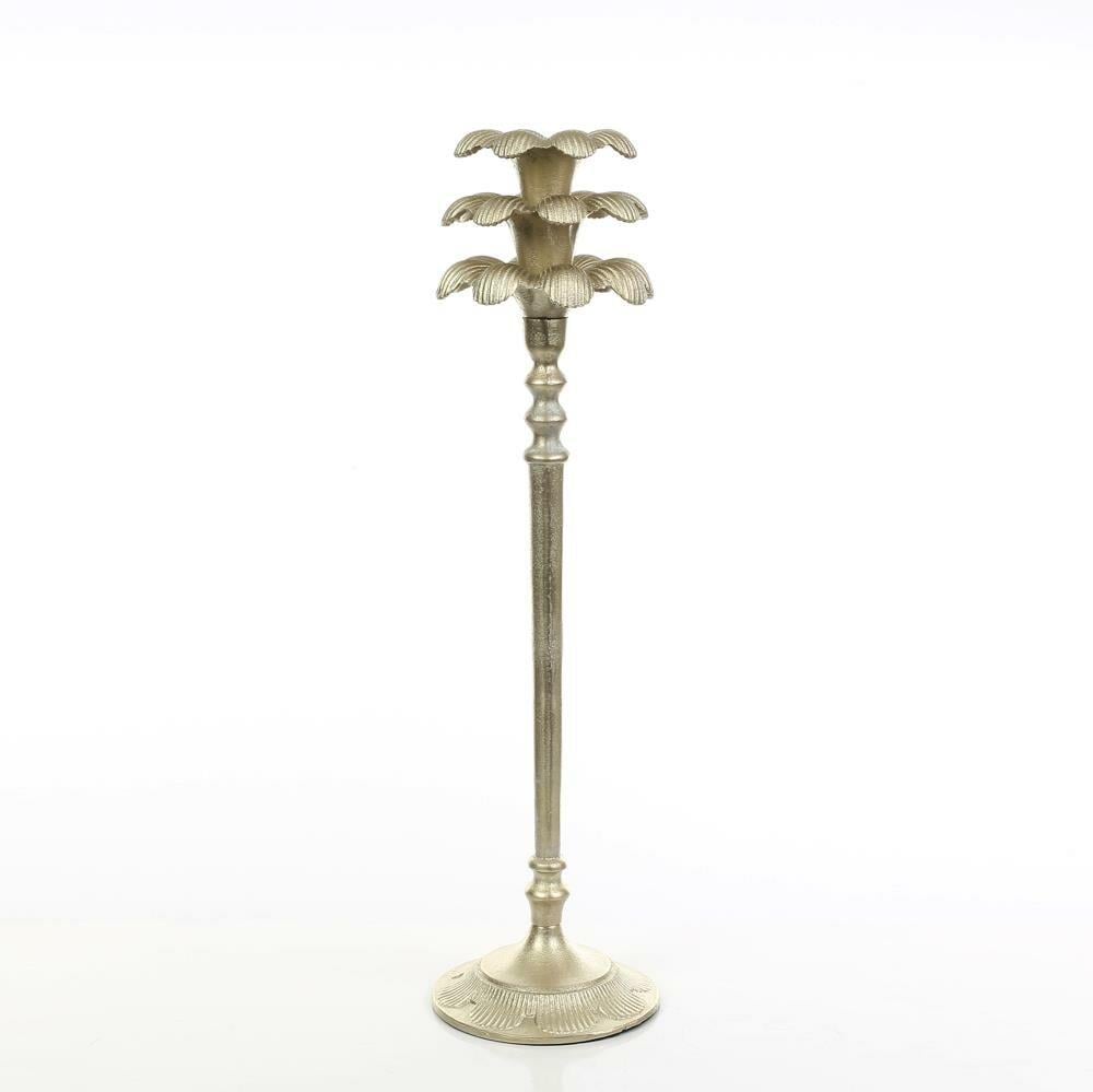 Vitale Gold 66x18x18 Cm Çiçekli  Mumluk