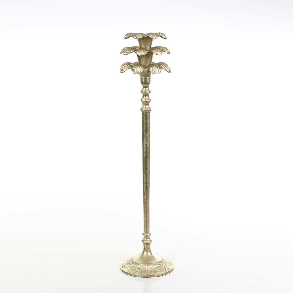 Vitale Gold 77x18x18 Cm Çiçekli Mumluk