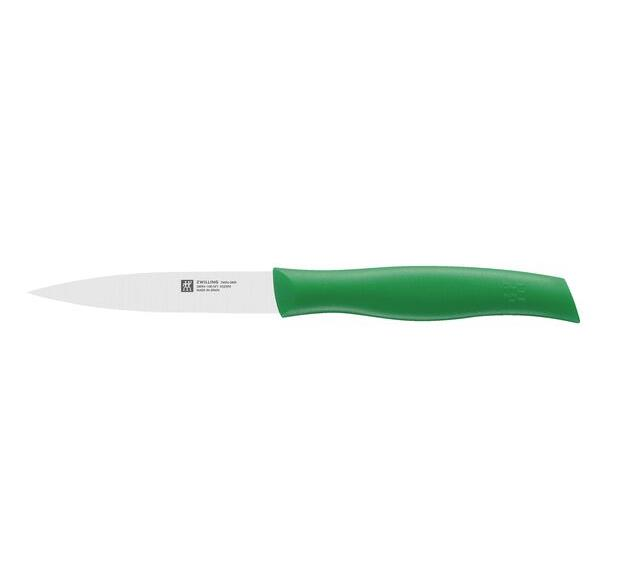 Zwilling Twin Grip Yeşil 10 Cm Soyma Doğrama Bıçağı