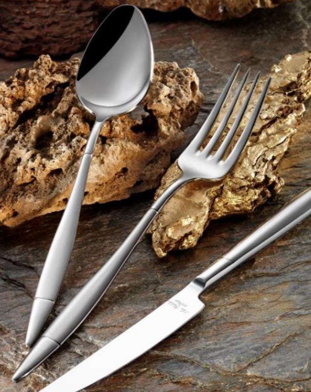 Aryıldız Elegant Prestige Mat 89 Parça Çatal Kaşık Bıçak Takımı - Güzel Home - 12 Kişilik Çatal, Kaşık, Bıçak Takımı