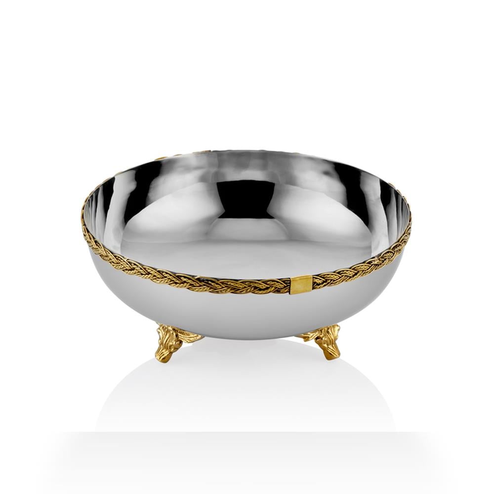 Lamedore Black Pearl Halat Desenli Geniş Büyük Kase - Güzel Home - Sunumluklar