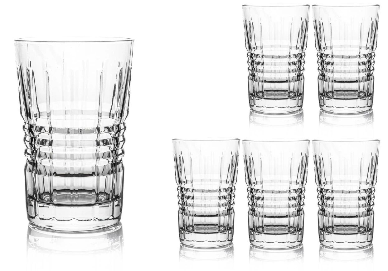 Mikasa Moor Rendez 6'lı 36 Cl Bardak - Güzel Home - Meşrubat Bardağı ve Takımı