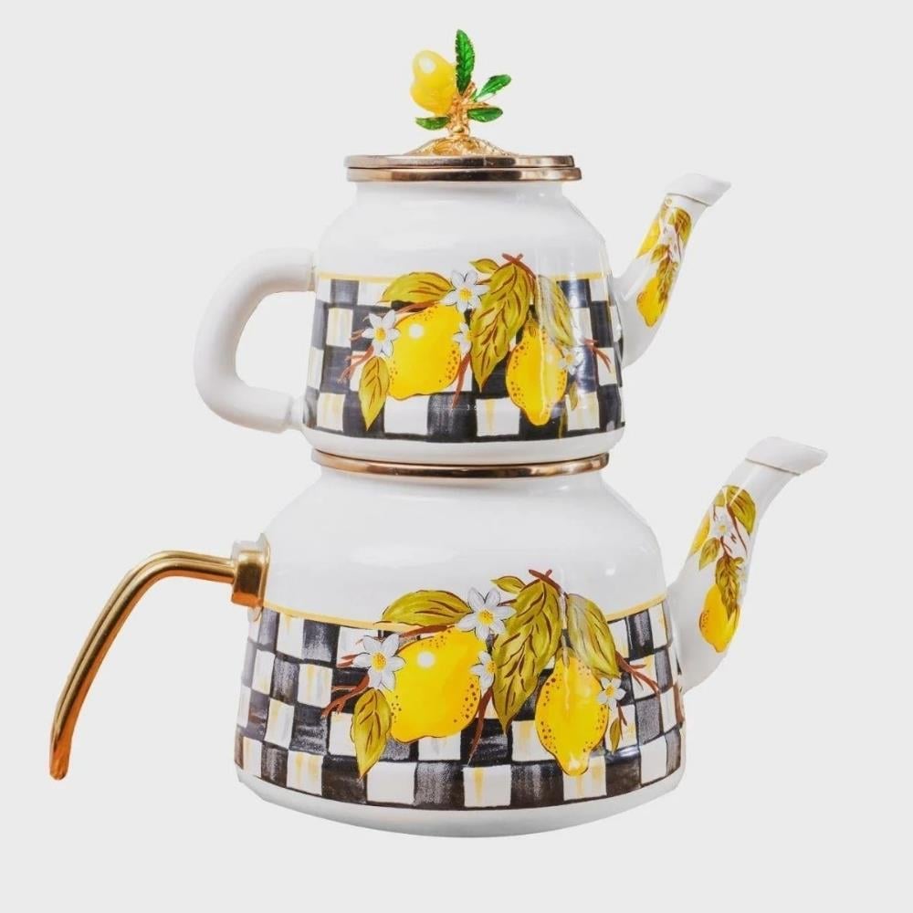 Miss Betty Linda Emaye Çaydanlık - Güzel Home - Çaydanlık ve Cezve