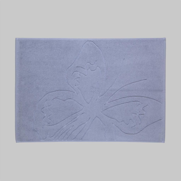 Sarev Eletra 50x70 Cm Mavi Ayak Havlusu - Güzel Home - Ayak Havlusu