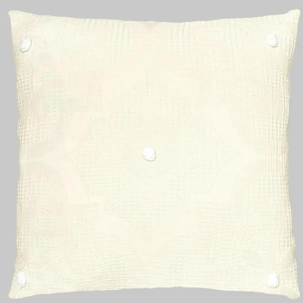 Sarev Lunara 45x45 Cm Ekru Kırlent - Güzel Home - Kırlent ve Kırlent Kılıfı