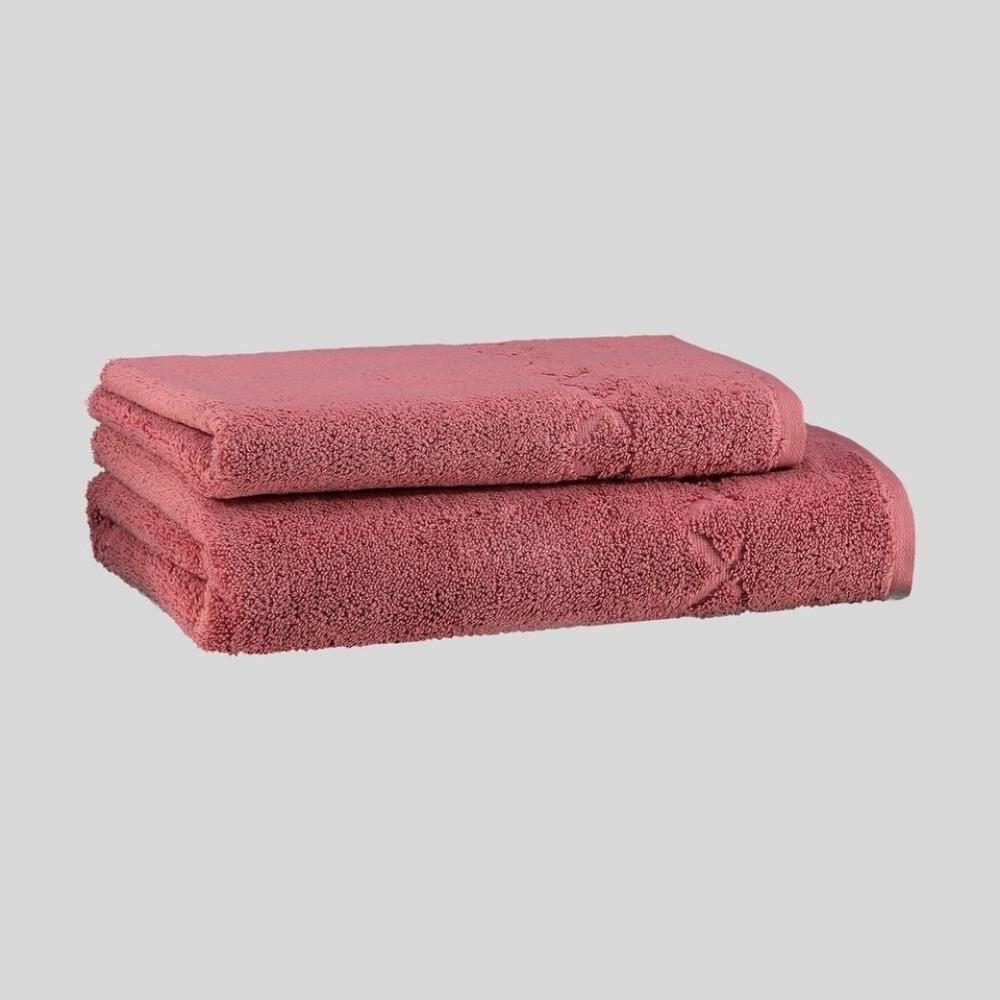 Sarev Olympia 80x150 Cm Pembe Banyo Havlusu - Güzel Home - Banyo Tekstili