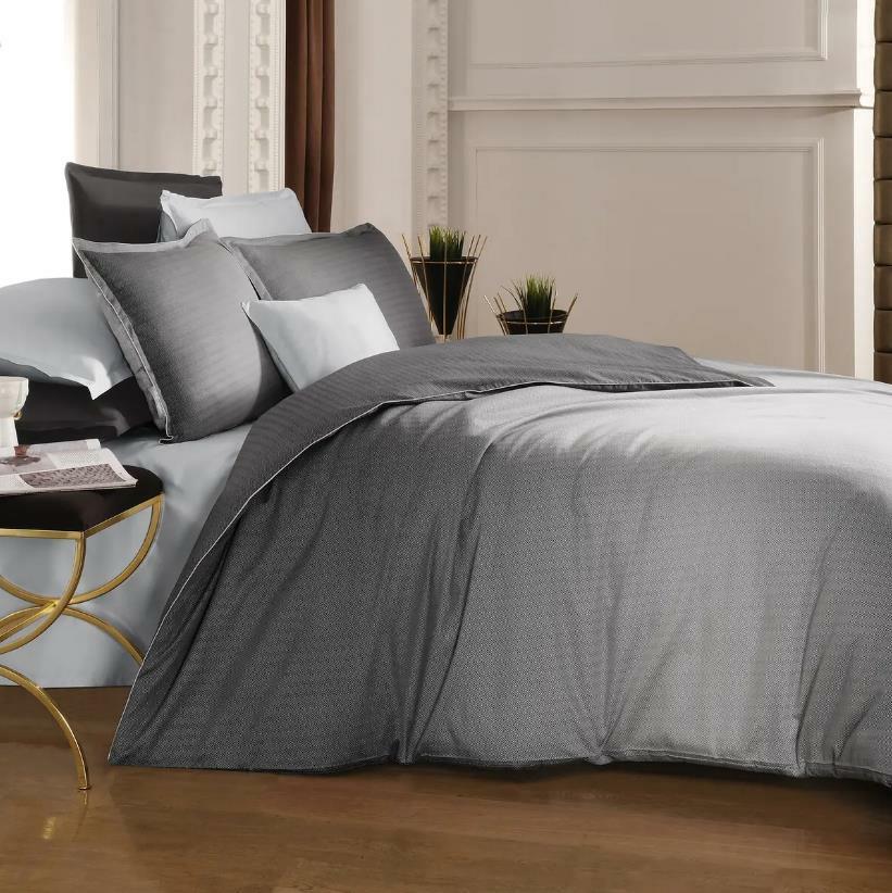 Sarev Solido Tencel Çift Kişilik Gri Nevresim Takımı