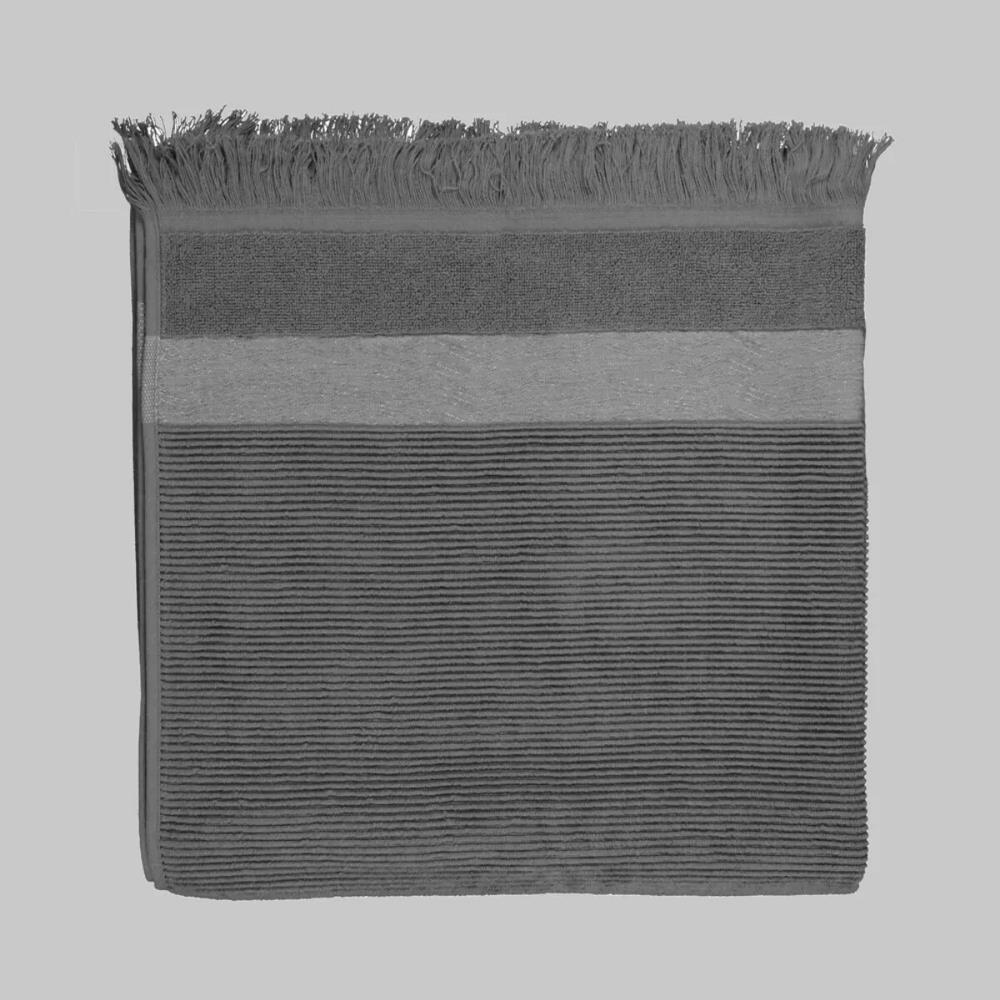 Sarev Street 50x90 Cm Antrasit Yüz Havlusu - Güzel Home - Yüz Havlusu