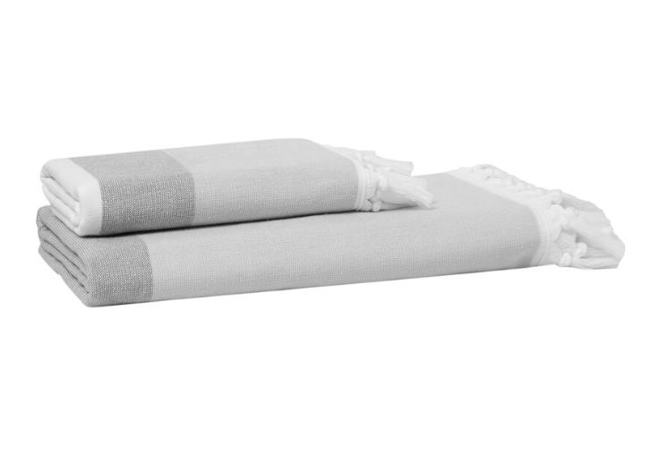 Sarev Vesper 80x160 Cm Gri Banyo Havlusu