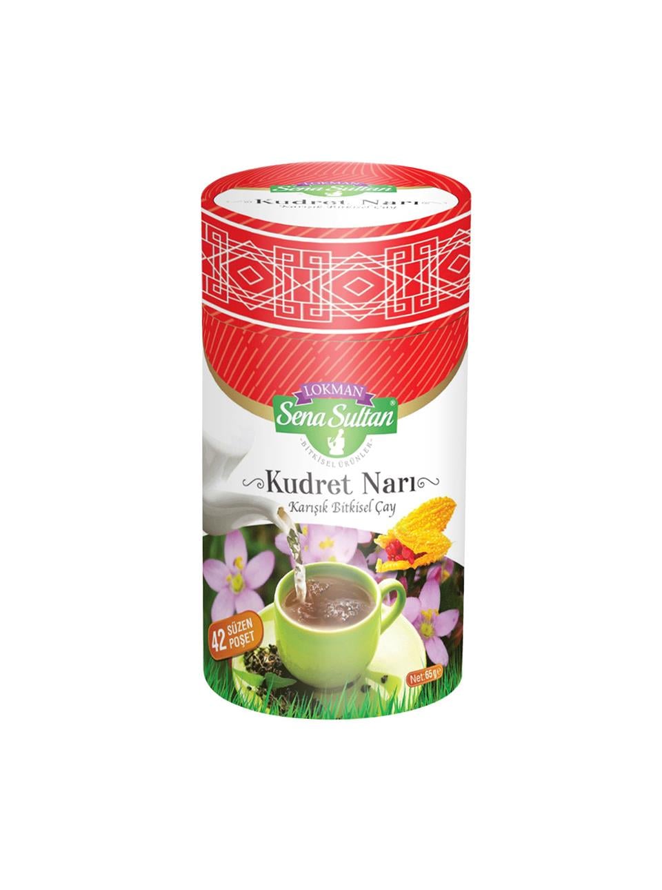 Kudret Narlı Meyan Kökü Karışımlı Bitkisel Çay 65 gr