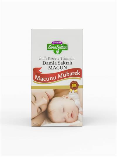 Ballı Kereviz Tohumlu Damla Sakızlı Macun - Macunu Mübarek 800 Gr 
