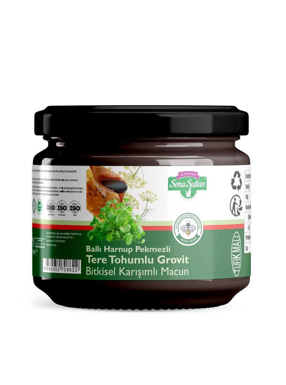 Ballı Harnup Pekmezli Tere Tohumlu Grovit Macun 350 gr