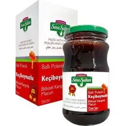 Ballı Polenli Keçi boynuzlu Macun 350 gr | 1 Koli (15 Adet)