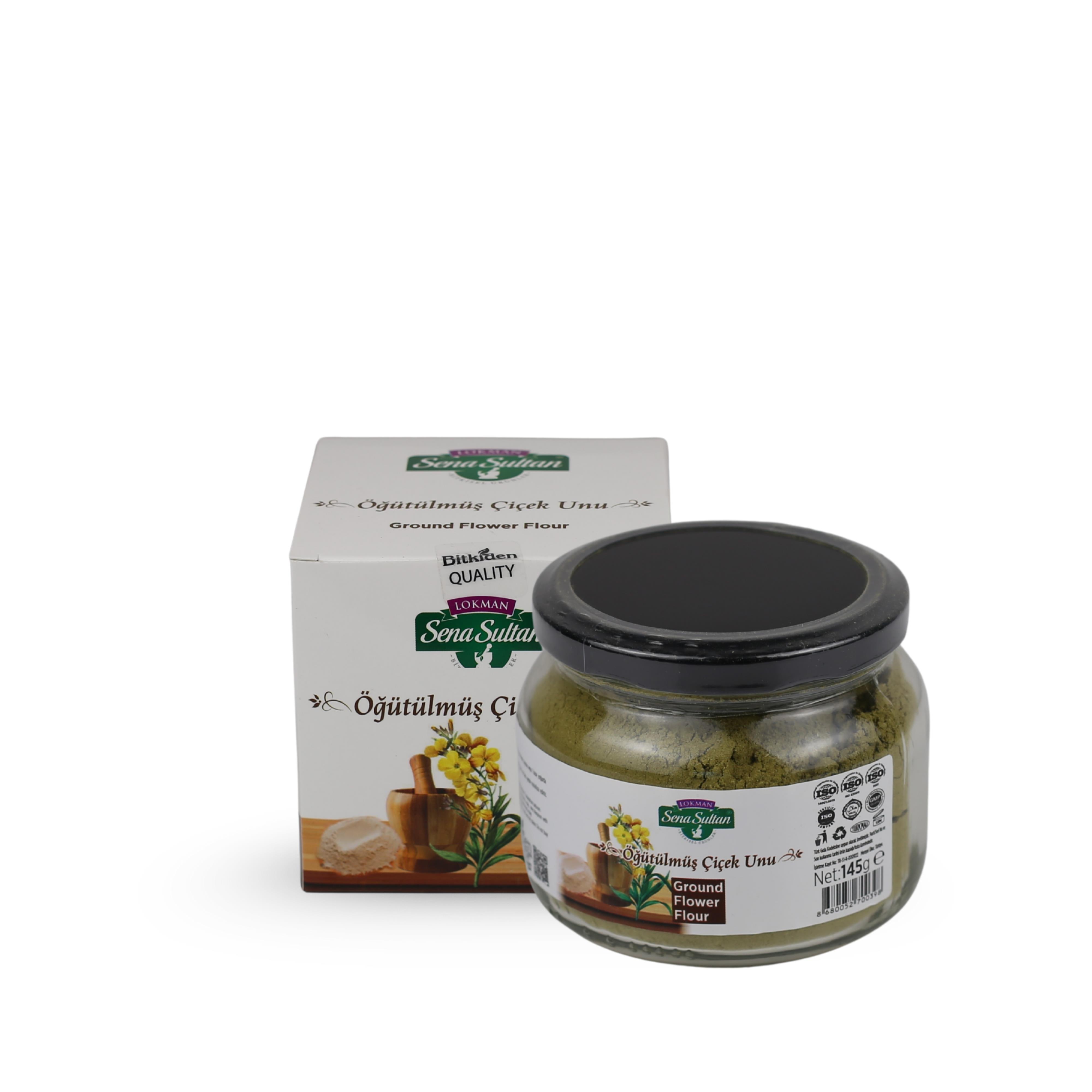 Öğütülmüş Çiçek Unu 120 gr | 1 Koli (12 Adet)