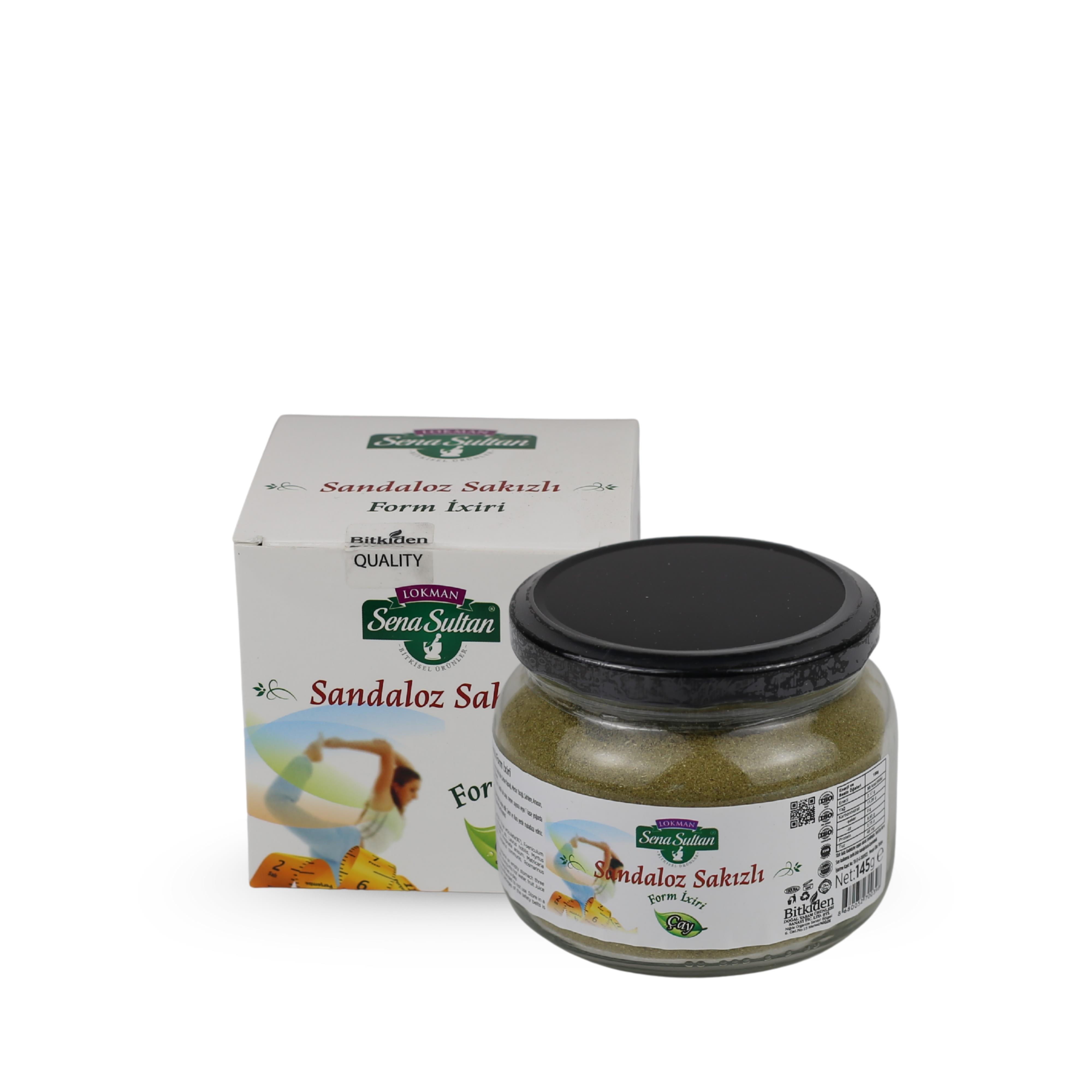 Sandaloz Sakızlı Form İxir 120 gr | 1 Koli (12 Adet)