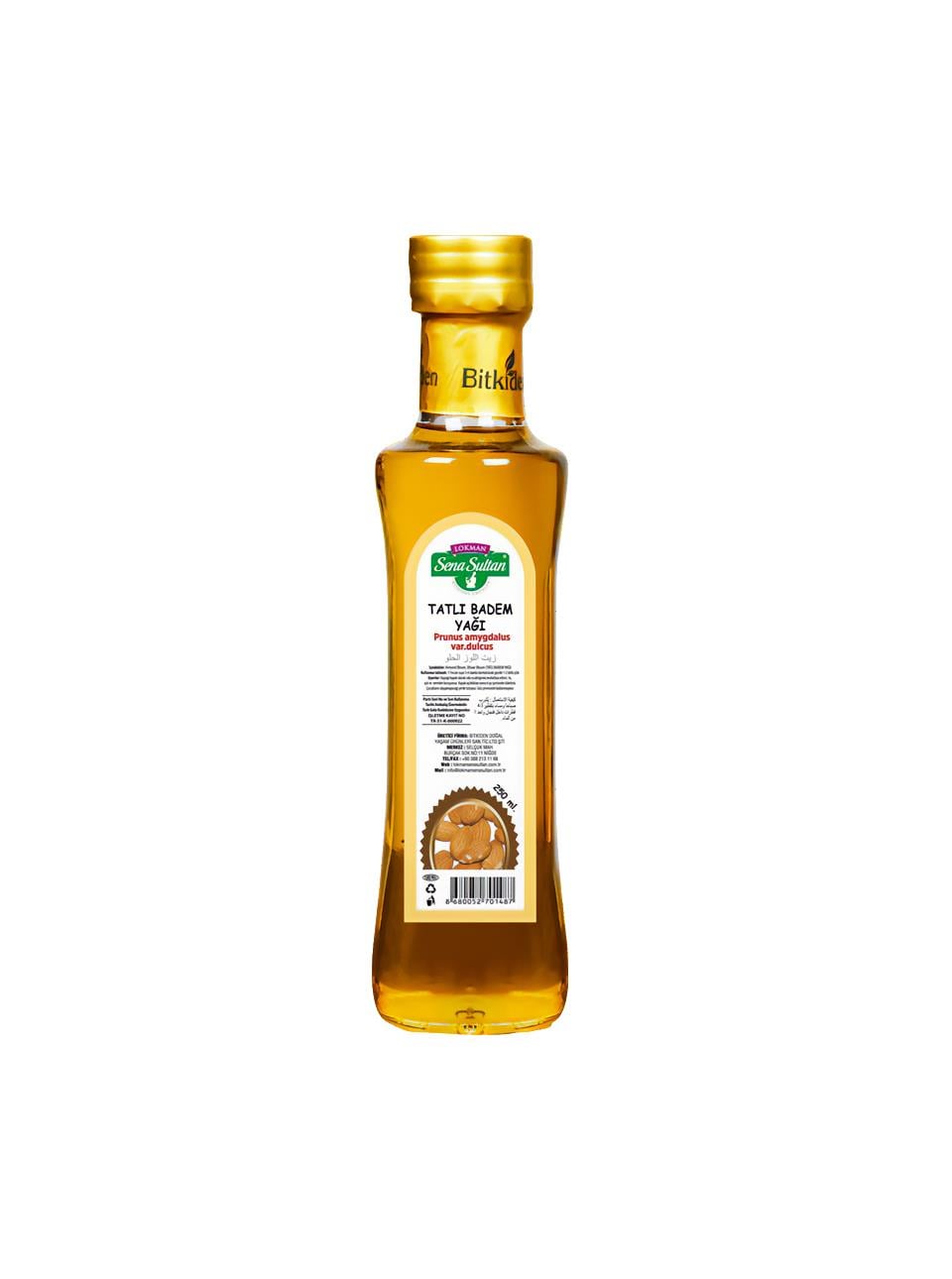 Tatlı Badem Yağı 250 ml