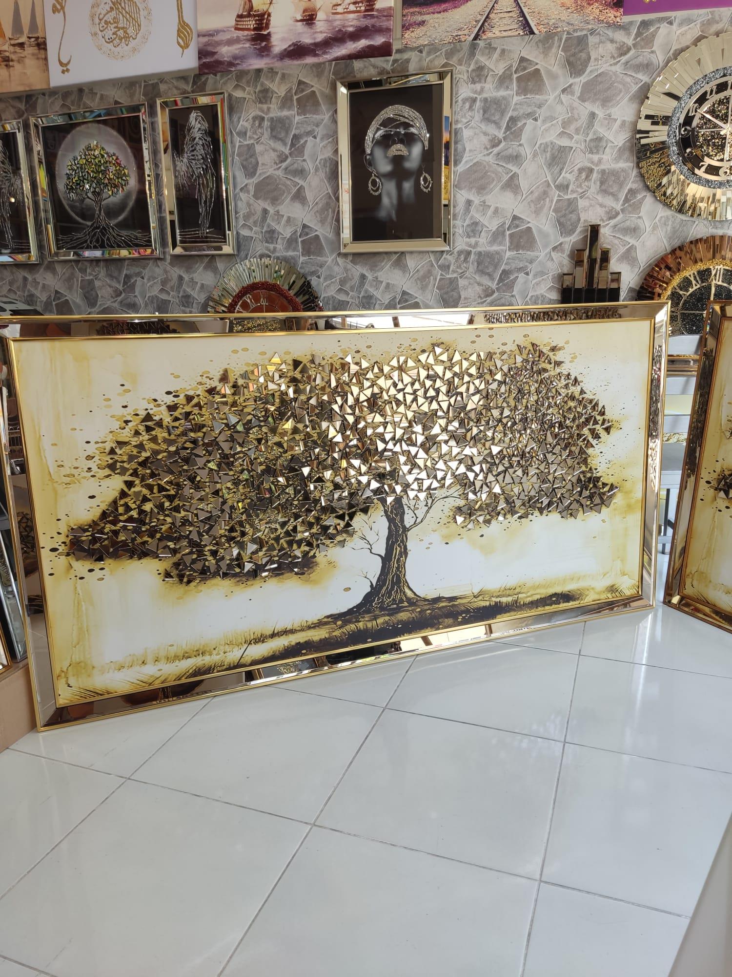 Gold Hayat Ağacı Tablo
