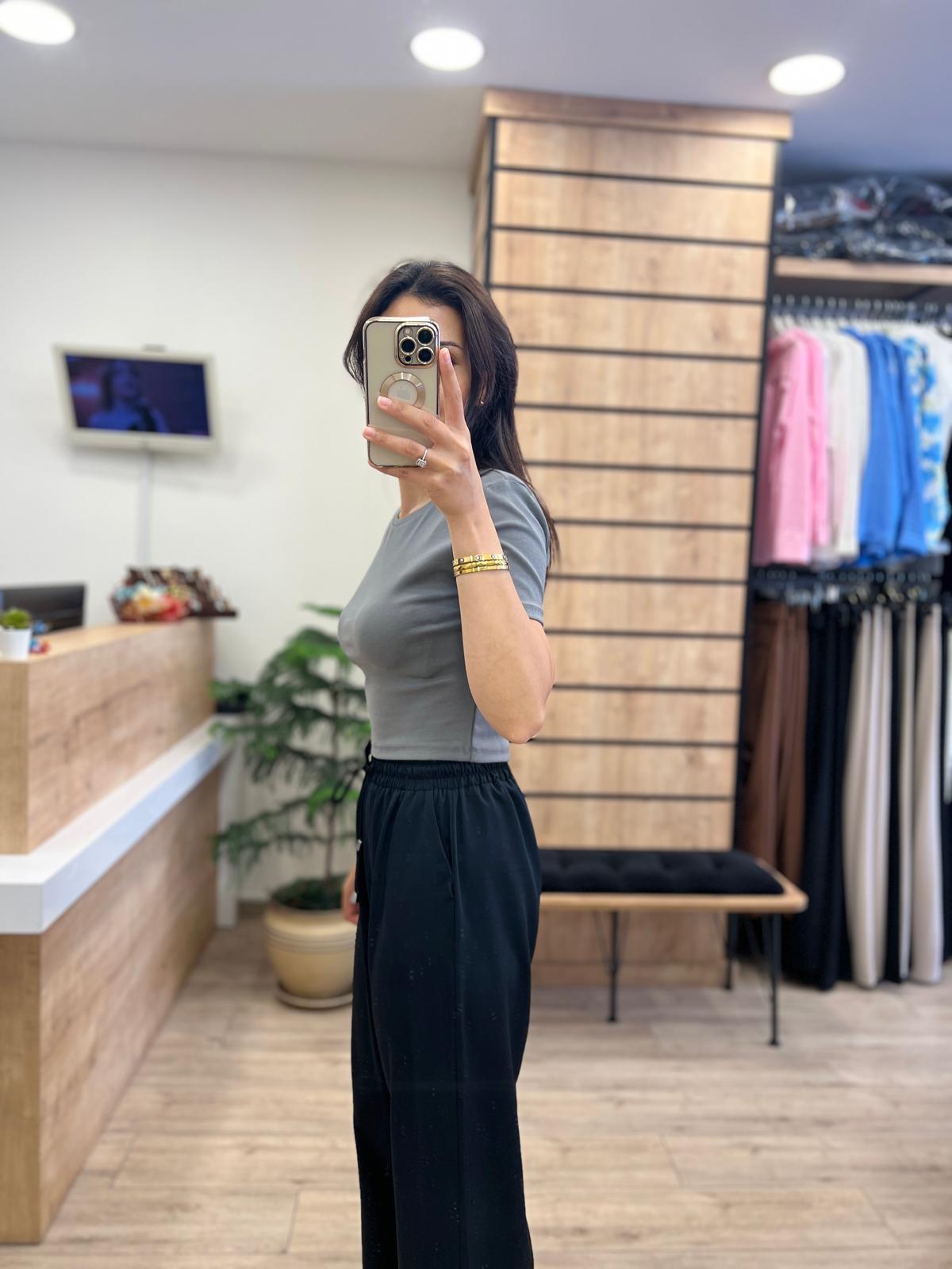 Gri Pamuklu Crop