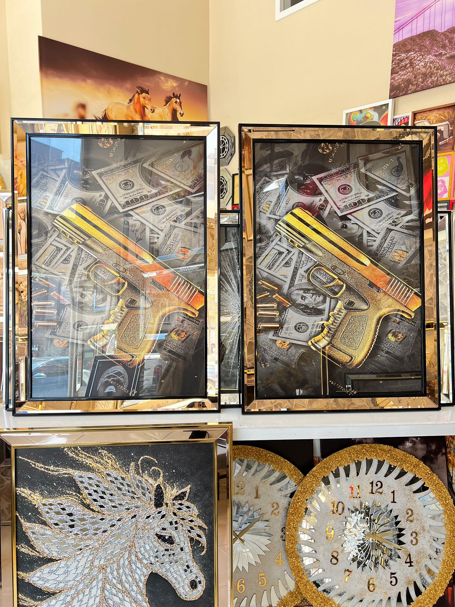 Dolar And Gun Tablo