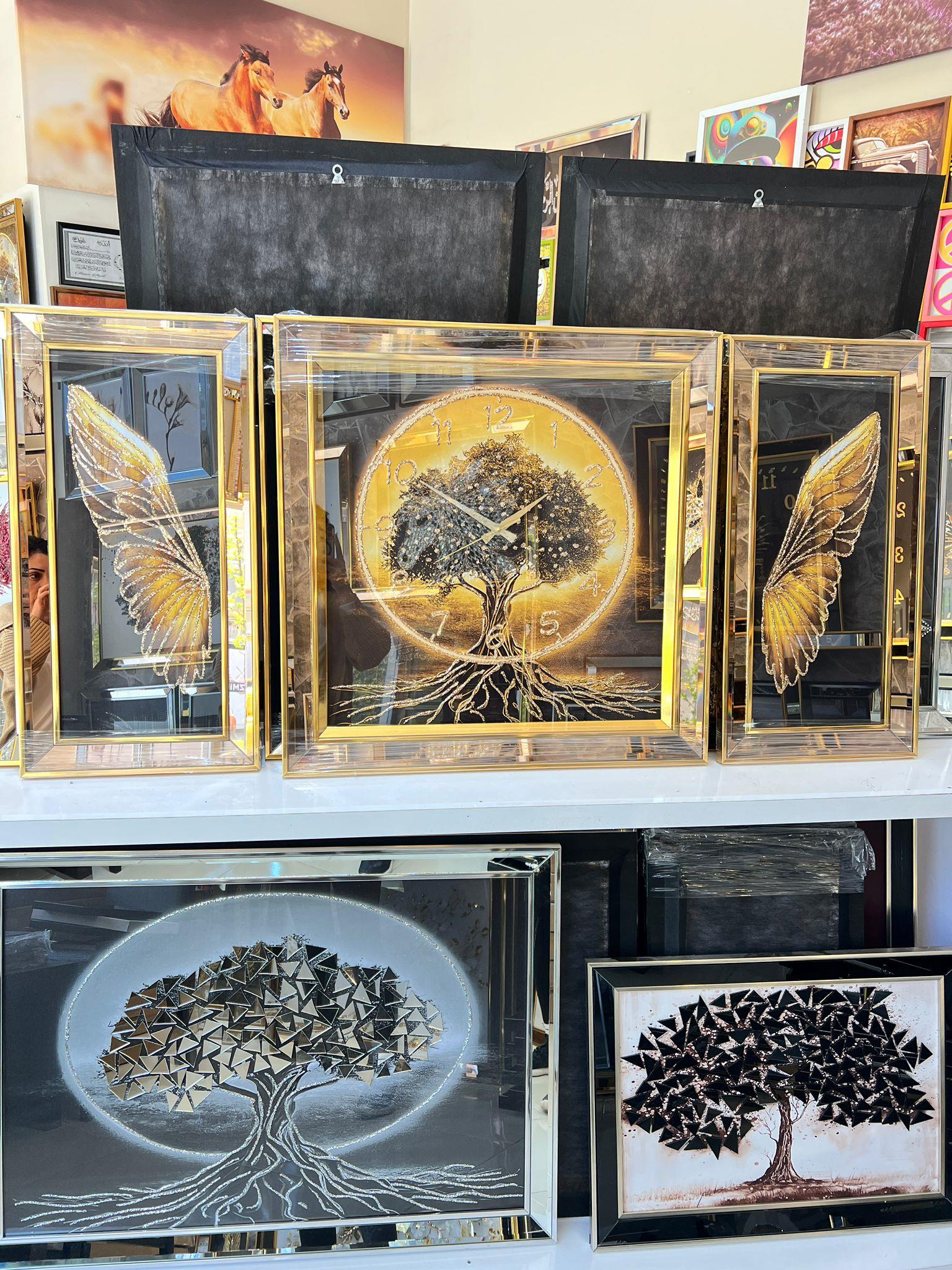 Gold 3Lü Hayat Ağacı Set