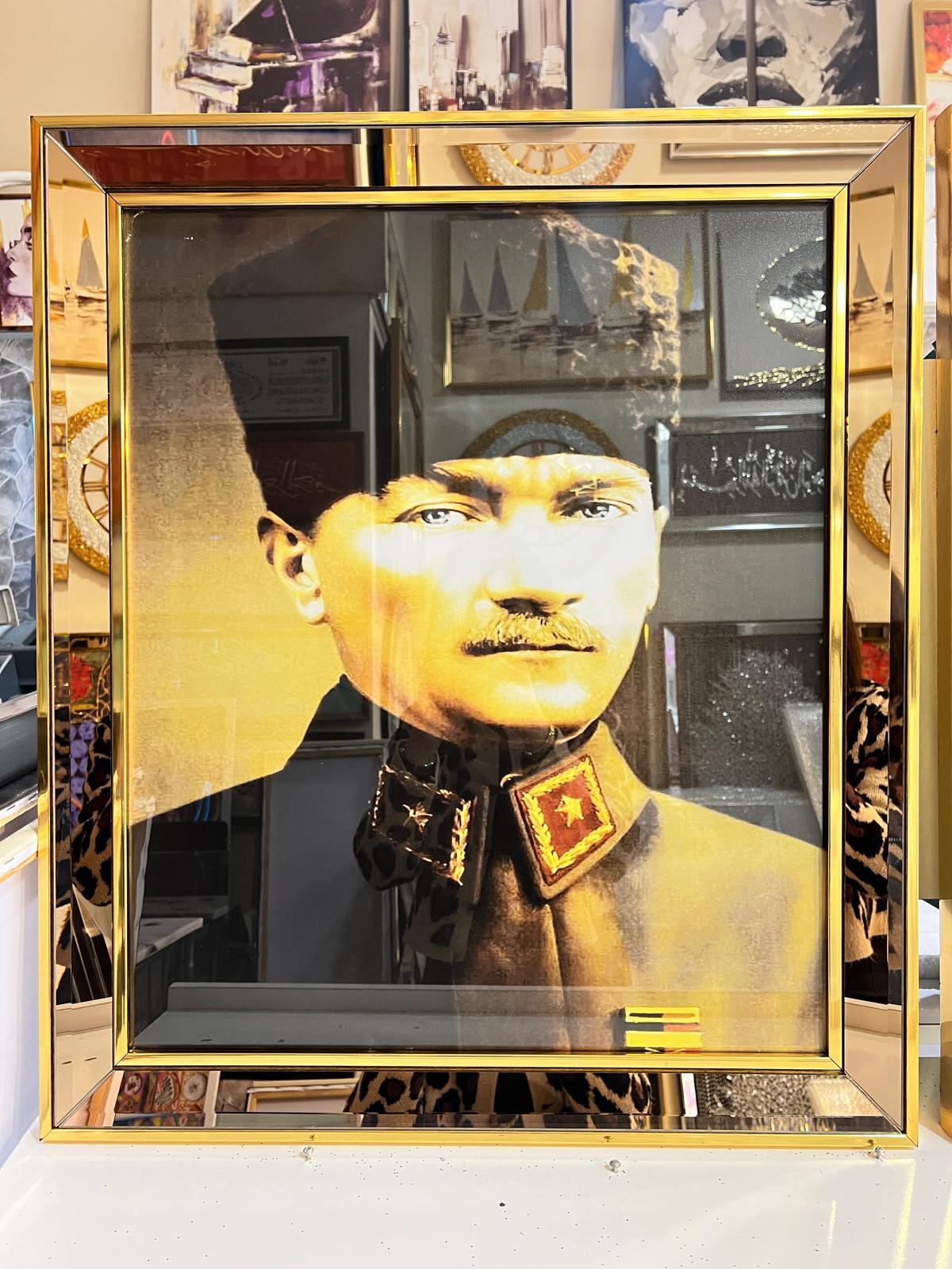 Gold Atatürk Tablo