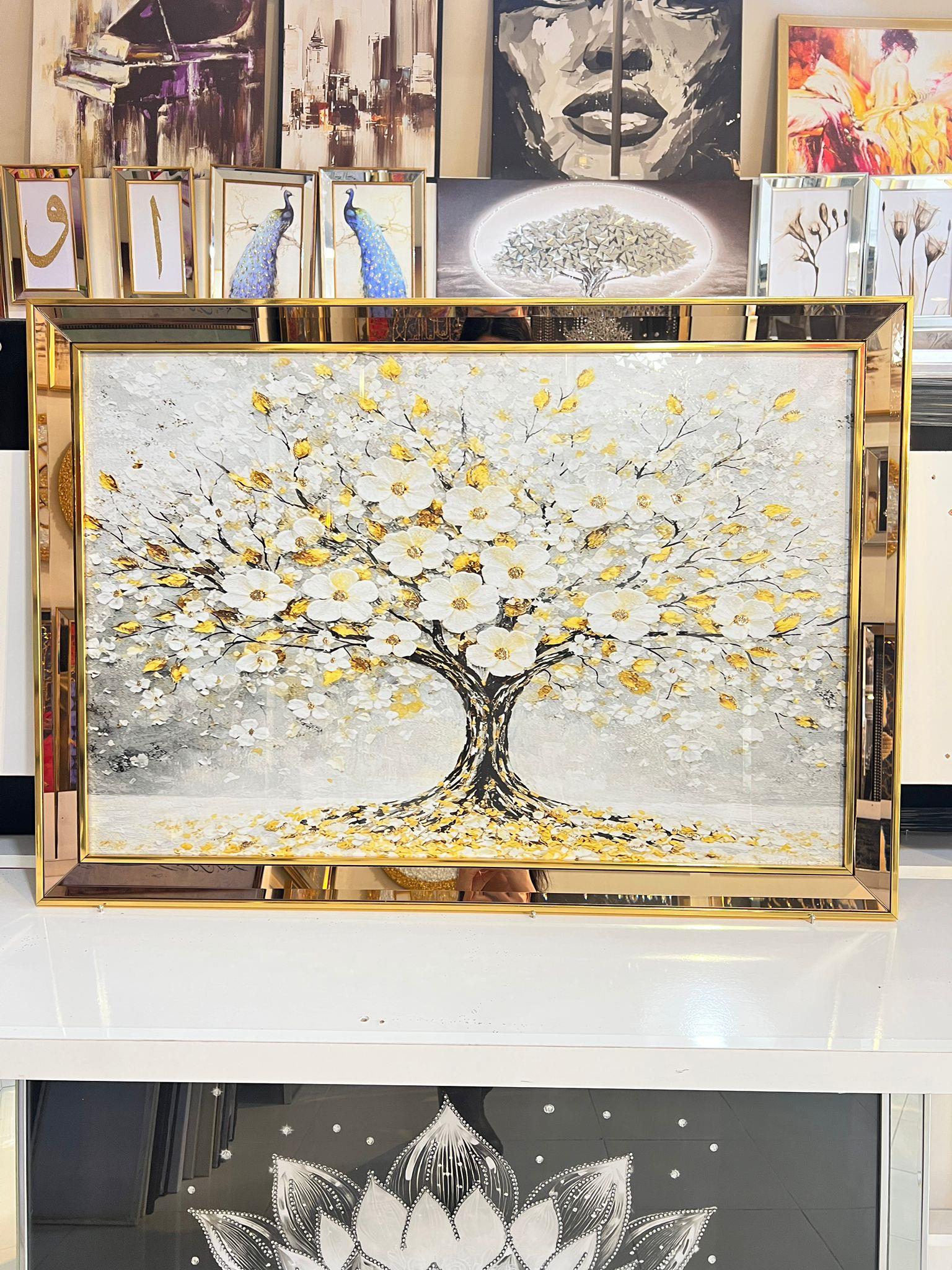 Gold Hayat Ağacı Tablo
