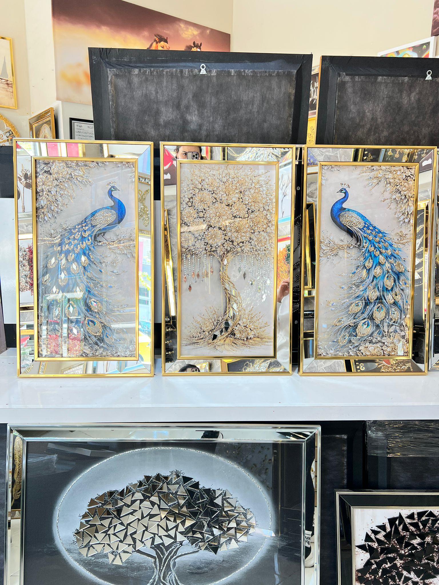 Gold Tavus Kuşu 3Lü set