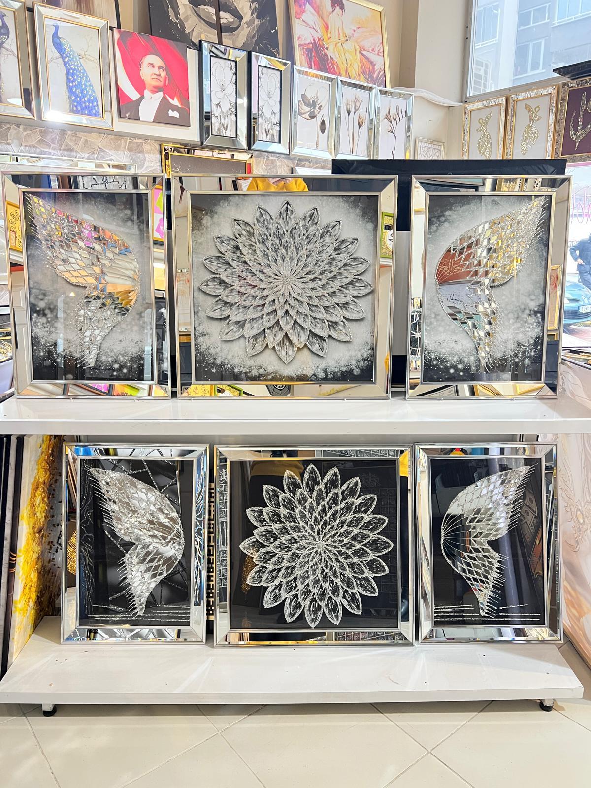 Gümüş Atom 3 lü Set Tablo
