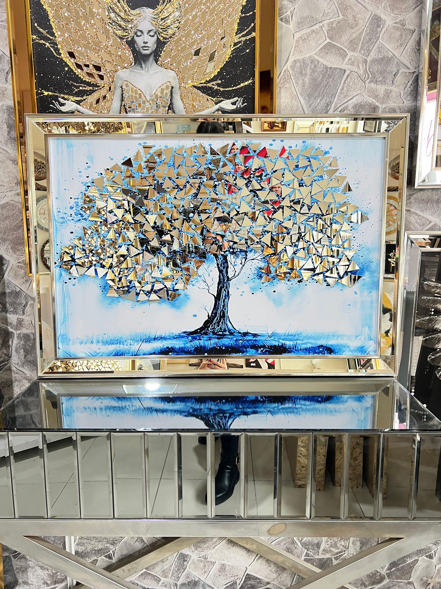 Gümüş Hayat Ağacı Tablo
