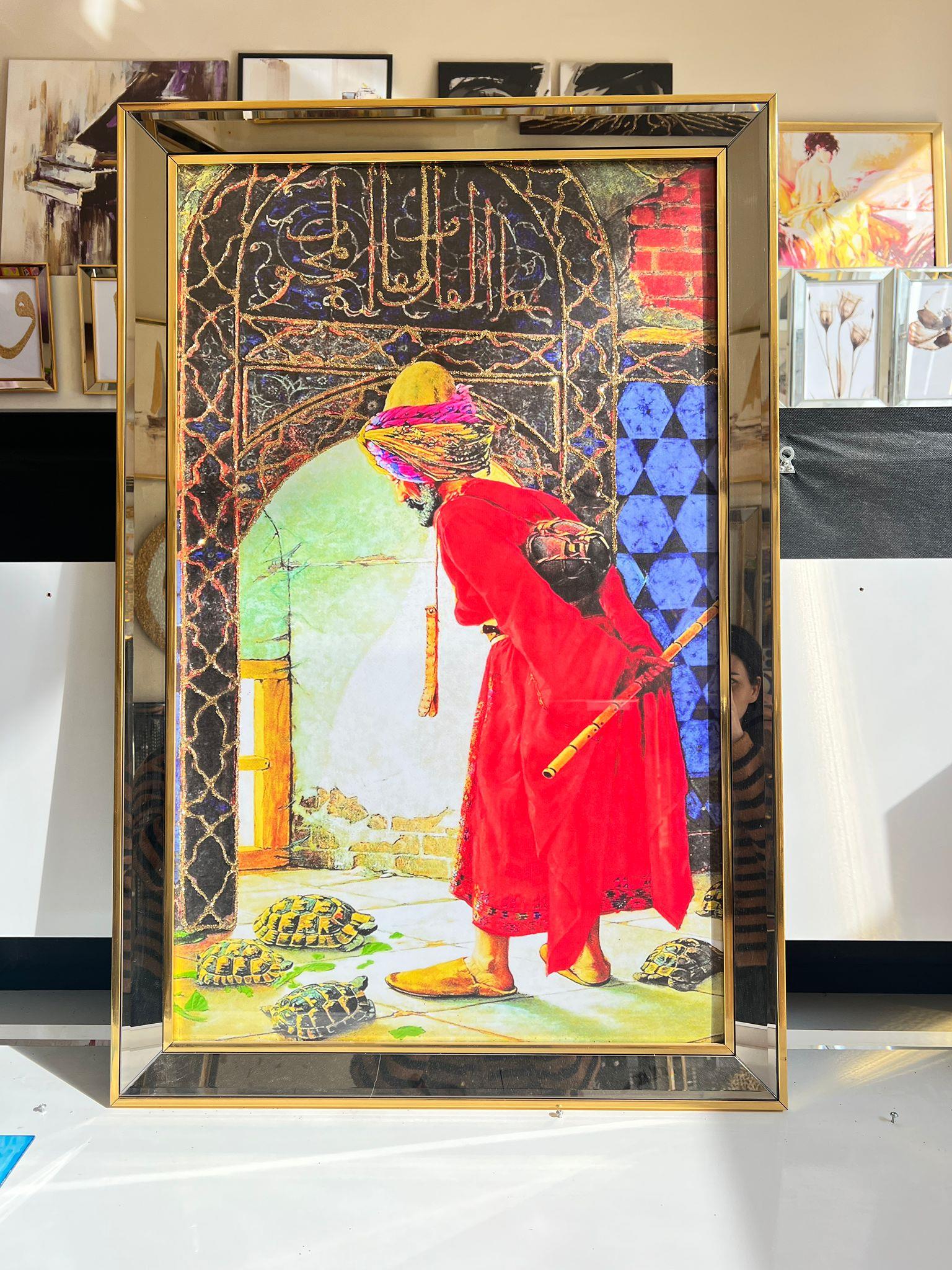 Kaplumbağa Terbiyecisi Tablo