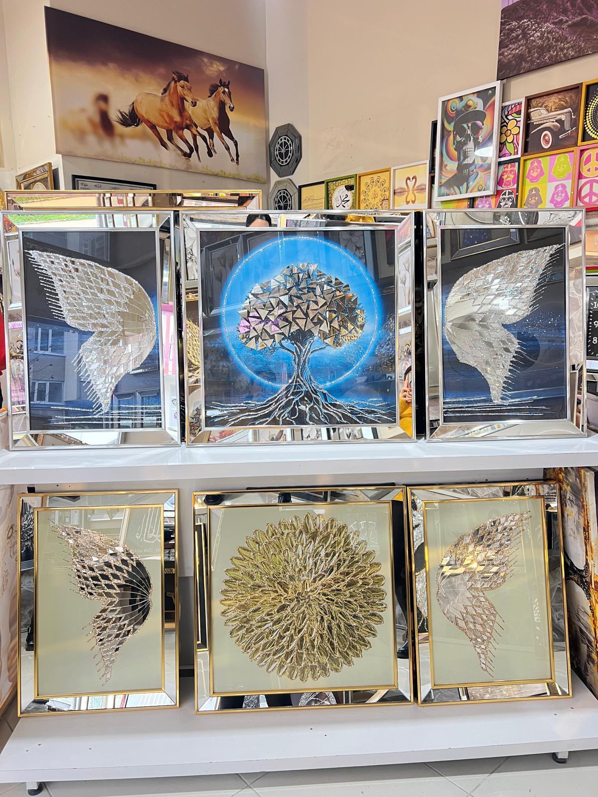 Mavi Hayat Ağacı 3Lü Set