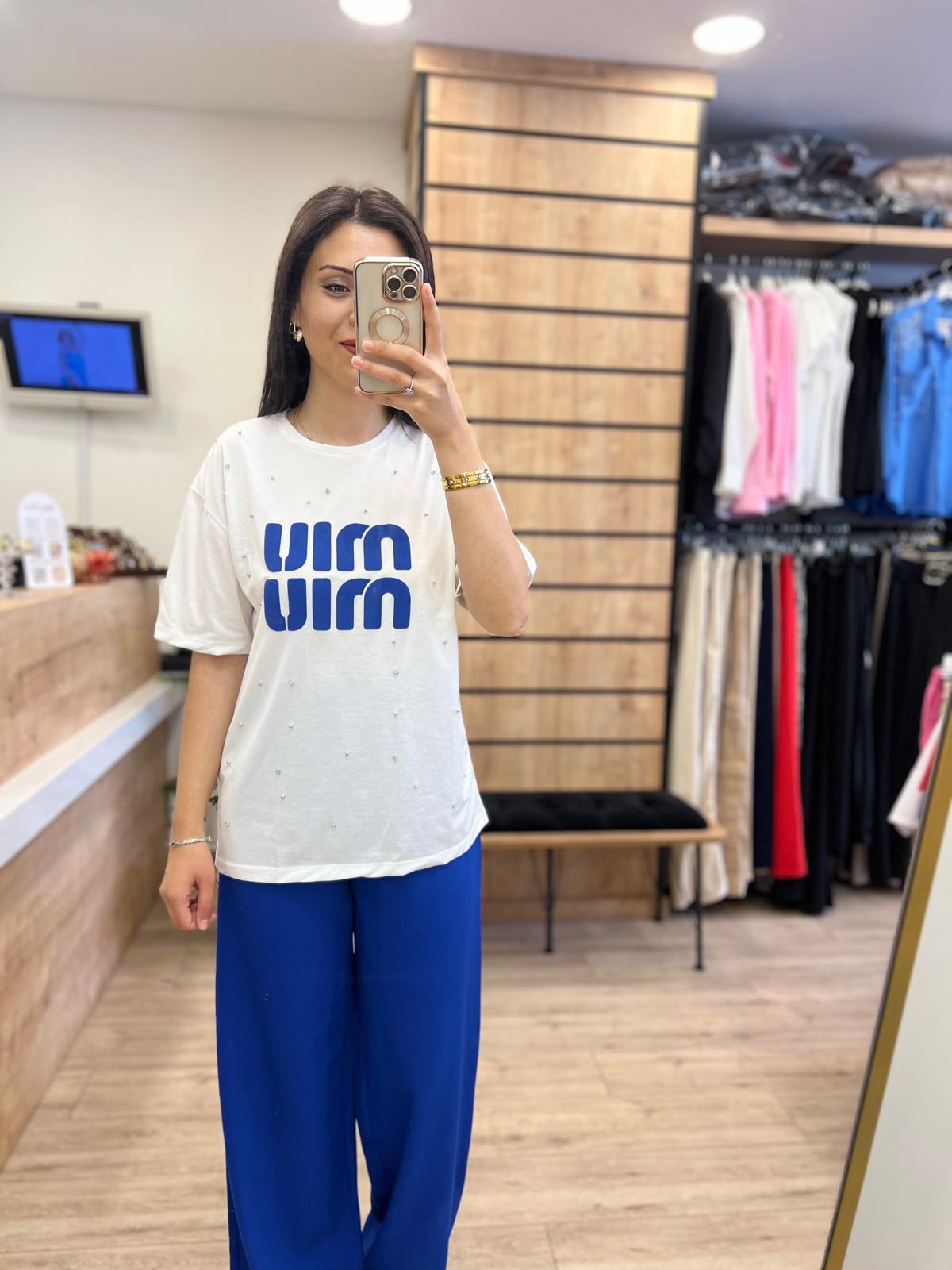 Miu Miu Mavi T-Shirt