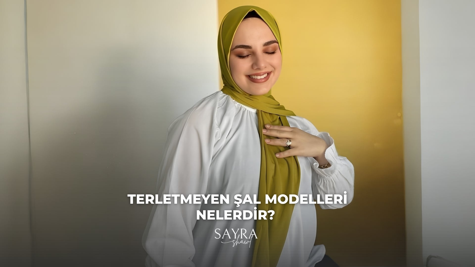 Terletmeyen Şal Modelleri Nelerdir?
