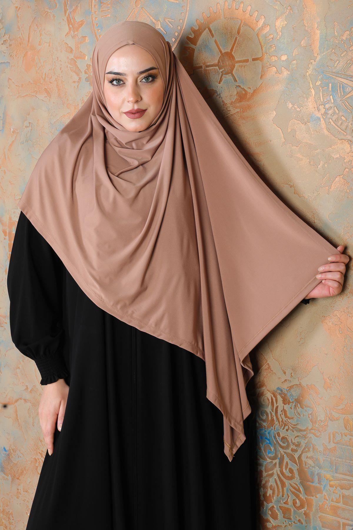 Hijab şal karamel