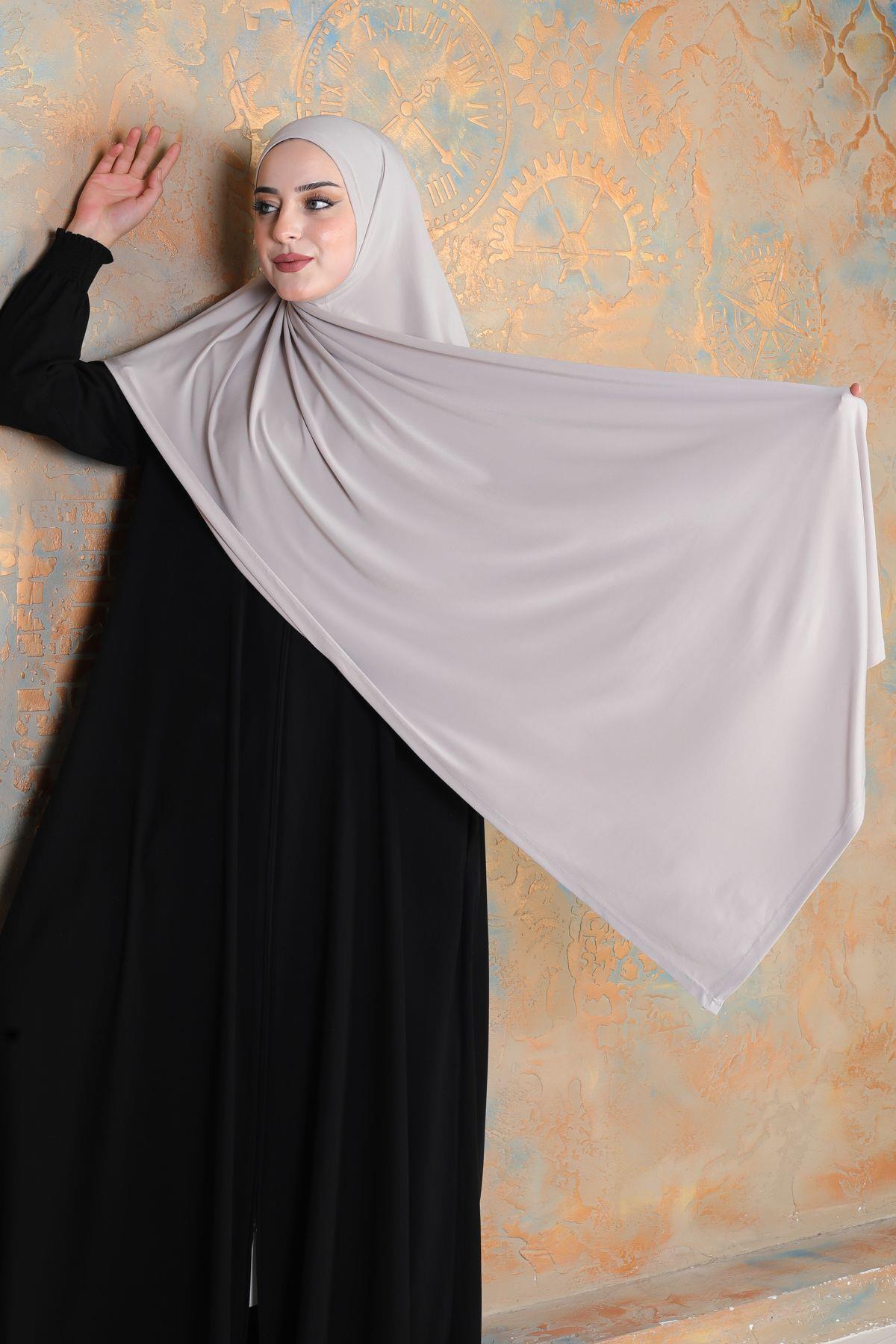 Hijab şal vizon