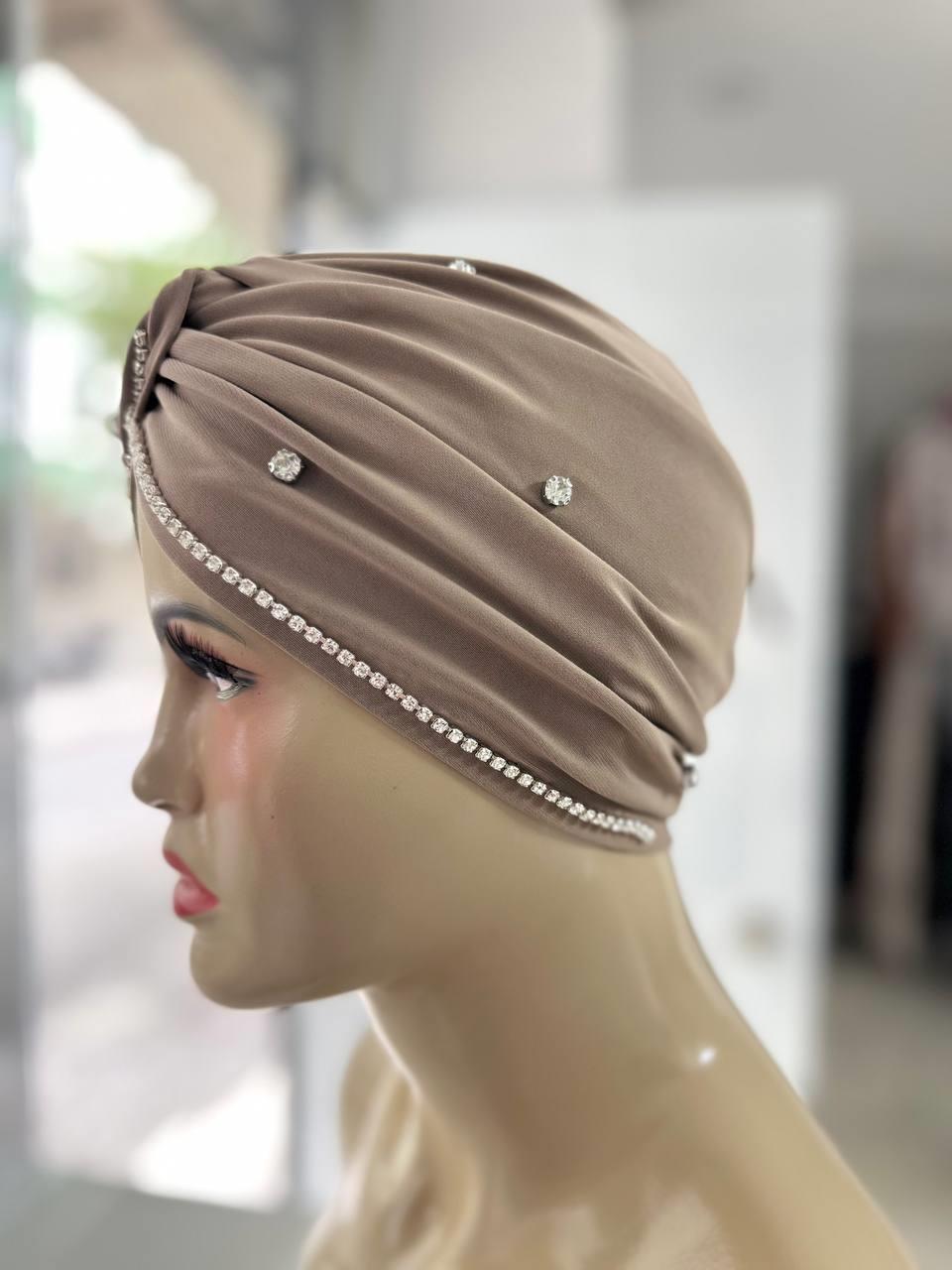 Sayra Shawl KadınTaşlı Bone Vizon