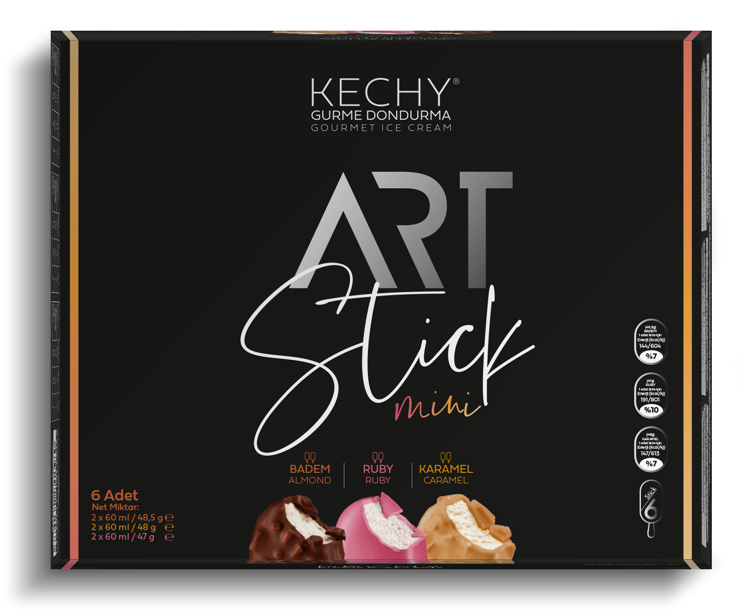 Kechy Gurme Dondurma - ArtStick Mini Multi