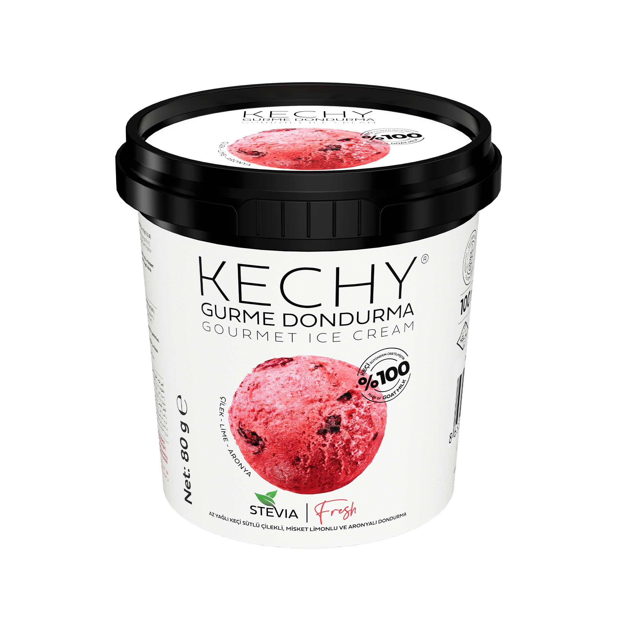 Kechy Gurme Dondurma - Stevia Fresh