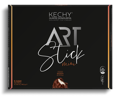 Kechy Gurme Dondurma - ArtStick Mini Badem