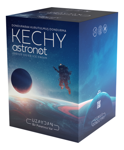 Kechy Gurme Dondurma - Astronot Tanışma Paketi