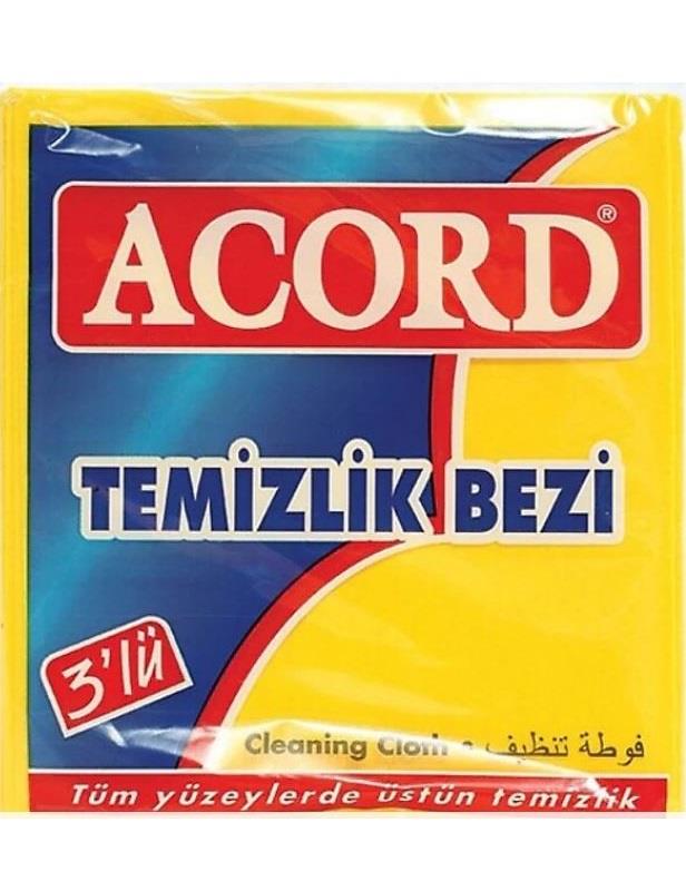 ACORD TEMİZLİK BEZİ 3 LÜ