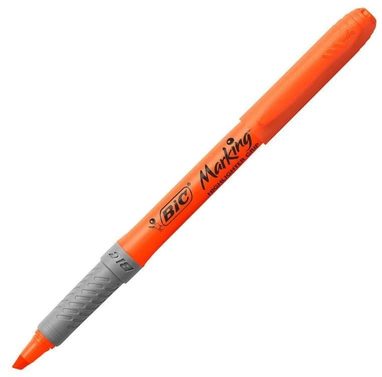 BİC FOSFORLU KALEM BRİTE LİNER GRİP TURUNCU 811933