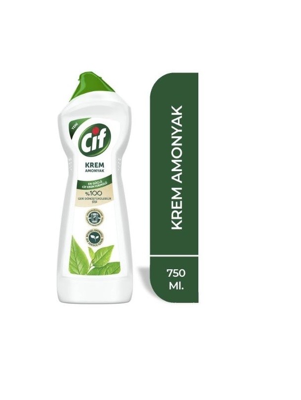 CİF KREM AMONYAKLI 750  ML