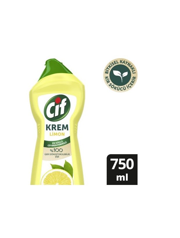 CİF KREM LİMONLU 750  ML