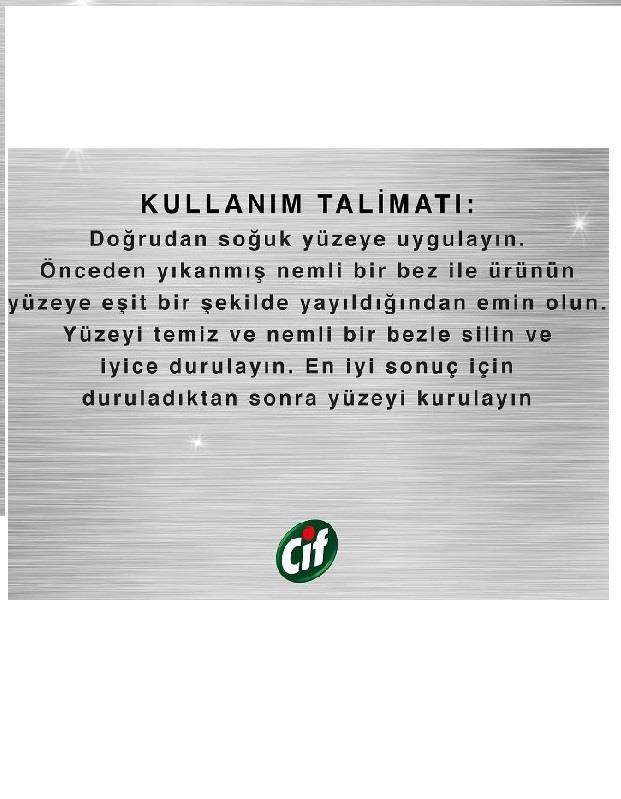 CİF YAĞ ÇÖZÜCÜ SPREY 435 ML