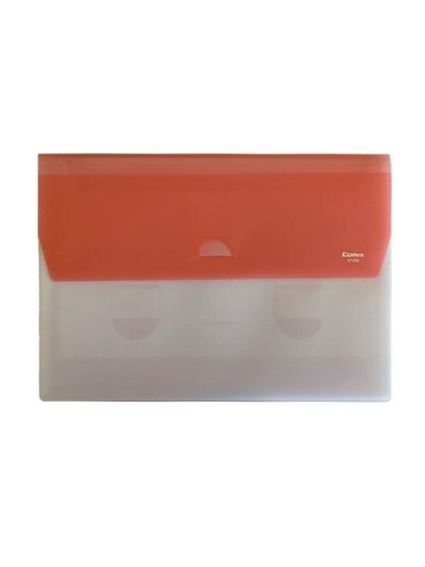 COMİX A4 4 İŞLEVLİ SUNUM DOSYASI PEMBE